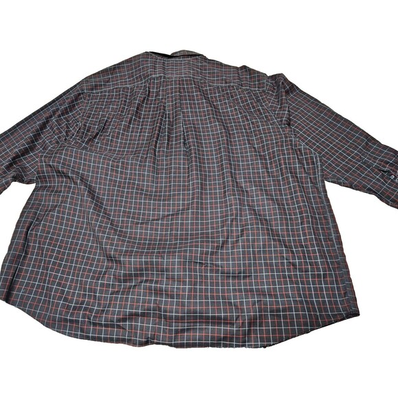 Roundtree & Yorke Men's Gold Label Long Sleeve Non-Iron Perfect Shirt Size 4XB - Picture 3 of 12